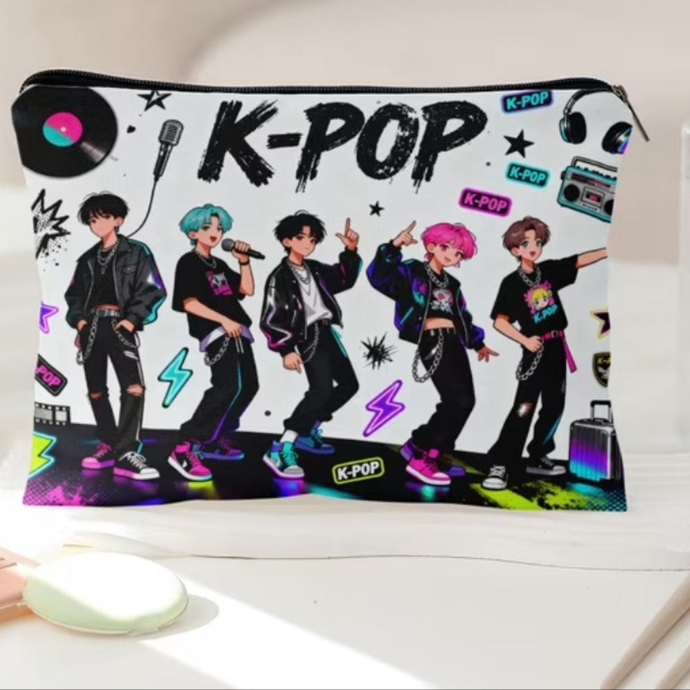 Kpop Boys Pencil Pouch